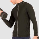 Nova Jaqueta emagrecedora queima gordura efeito sauna manga longa com Zíper - Masculina - ProShaper