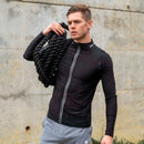 Nova Jaqueta emagrecedora queima gordura efeito sauna manga longa com Zíper - Masculina - ProShaper