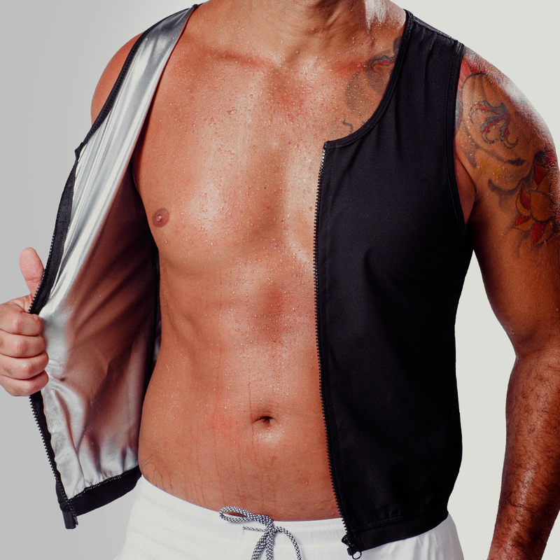 Colete Ziper Efeito Sauna Original Proshaper