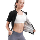 Colete Efeito Sauna Manga Curta - Feminino - ProShaper