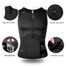 Colete efeito sauna modelador, compressor e emagrecedor e alinhador de postura 2 em 1 - ProShaper