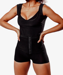 Shorts fitness modelador com fecho emagrecedor efeito sauna Proshaper - Feminino - ProShaper