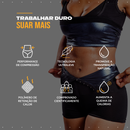 Shorts fitness modelador com fecho emagrecedor efeito sauna Proshaper - Feminino - ProShaper