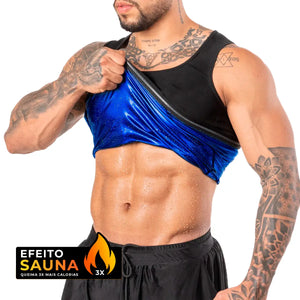 Camiseta Regata de Efeito Sauna Fitness 2025 - Masculina